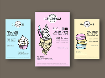 Dessert Goals Poster Series