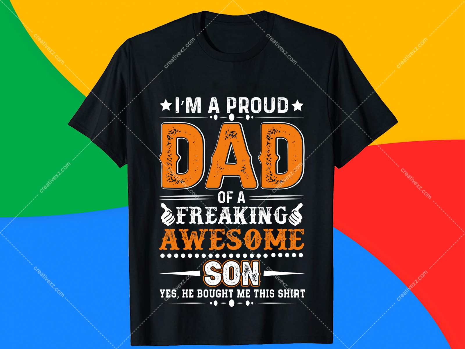 father and son t shirt design