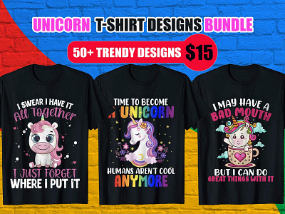 Unicorn T-Shirt Design Bundle amazon t shirts amazon t shirts design illustraion illustration logo teepublic t shirts typography typography t shirt design unicorn design unicorn shirt amazon unicorn shirt birthday unicorn shirt for adults unicorn shirt for girl unicorn shirt ideas unicorn shirt mens unicorn t shirt for girl vector