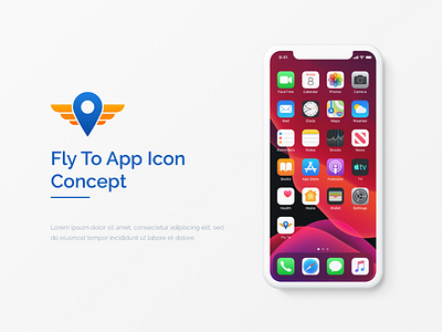 Fly To App Icon