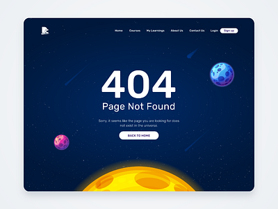 404 Error Page