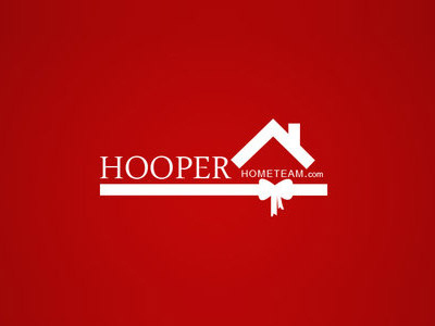 HooperHomeTeam logo branding awesome brand development branding home logo logo design realstate stationary design