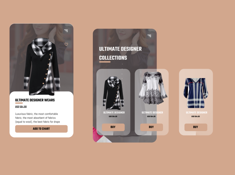 Fashion App by Prodigy Ayo on Dribbble