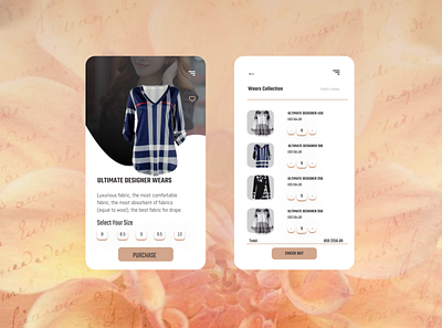 E-commerce app behance dailyui design designwithuche