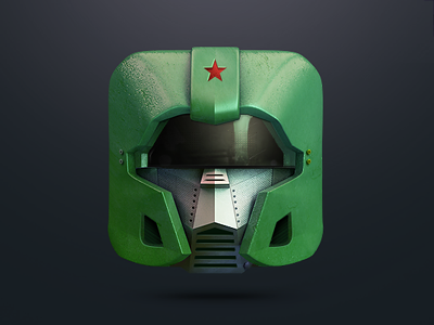 Realistic Icon Soldier icon realistic
