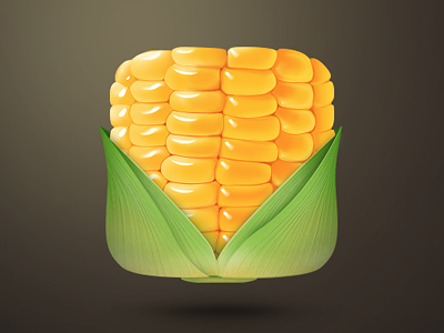 Realistic Icon Corn
