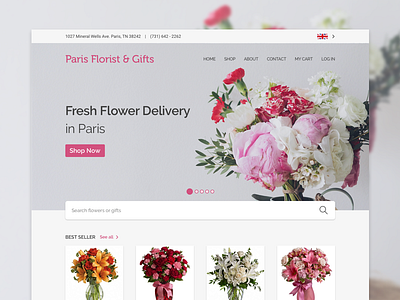 Redesign - Paris Florist & Gifts