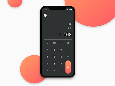 Daily UI #004 - Calculator