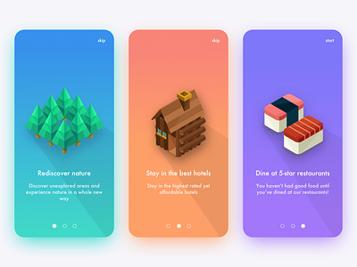 Travel App Onboarding