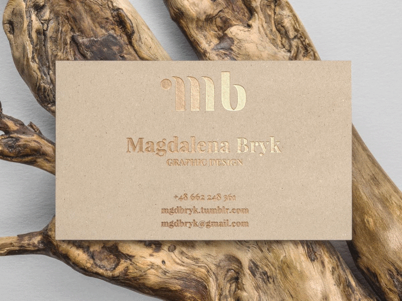 business card idea branding illustrator mockup personal logo photoshop print self branding