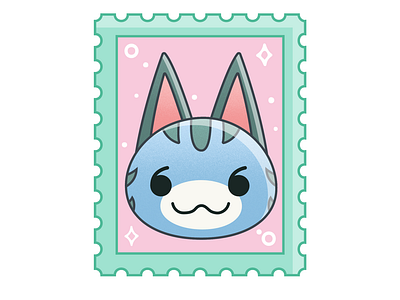 Animal Crossing New Horizons - Lolly Stamp Design