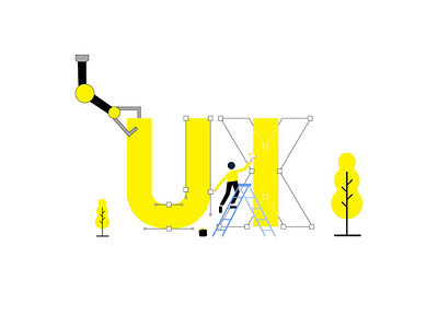 UI/UX design illustrations ui ux