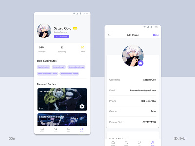 Daily UI Entry 006