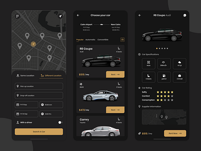 Car rental app
