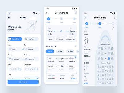 Plane Booking App