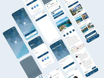 Hotel Booking App adobe xd booking hotel mobile uidesign uiux