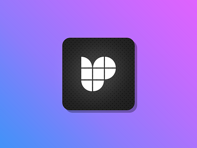 UP or IP? app boxes clean design geometric icon ios ipad iphone logo minimalistic