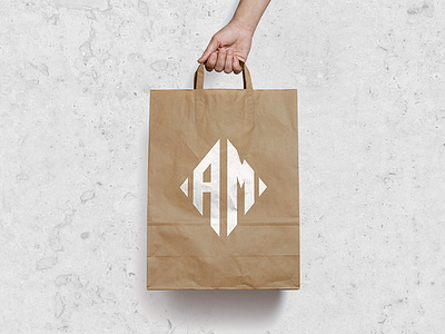 AM Super Market Logo Concept