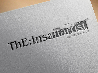 The insanartist branding design flat graphic design illustration illustrator logo typography vector website