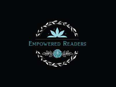 Empowered readers branding business logo flat freelancer graphic design illustration logo logo designer minimal packaging design typography