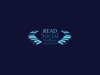 read social welfare logo brand identity branding business logo flat freelancer graphic design icon illustration illustrator logo typography vector