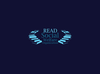 read social welfare logo brand identity branding business logo flat freelancer graphic design icon illustration illustrator logo typography vector