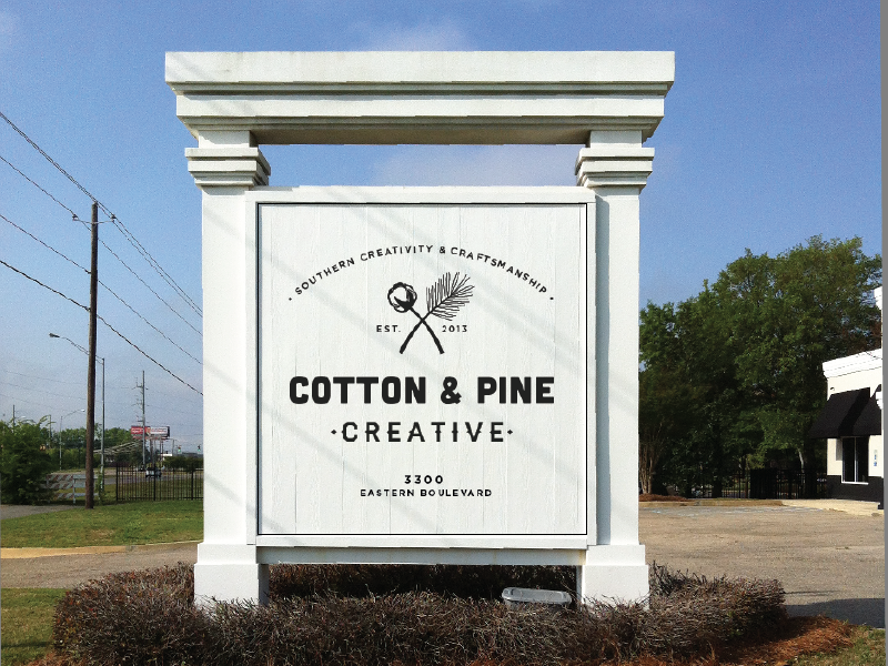 Outdoor Sign by Luke Easley on Dribbble