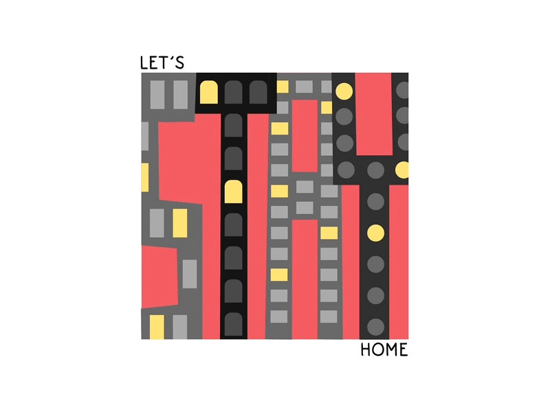 let's stay home vol.2 after effects after effects motion graphics gif illustration illustrator