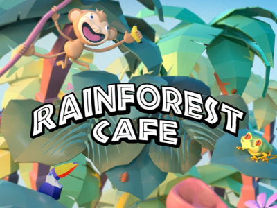 Rainforest Cafe Mock Poster