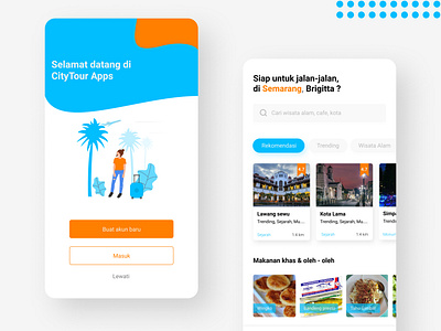 UI/UX CaseStudy : CityTour Apps app app design casestudy design research ui ux uxdesign