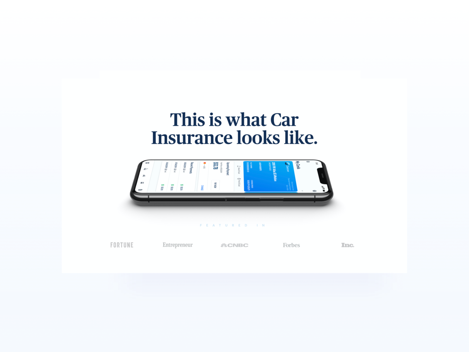 ClearCover - Auto Insurance by Sanmi for Swaylabs on Dribbble