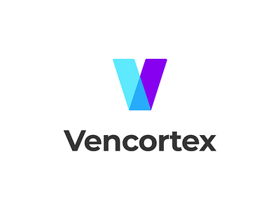 Vencortex: Logo Refresh brand identity branding color data data viz design gradient icon illustration logo logo design logotype minimal typography ui ui design ux ux design vector web