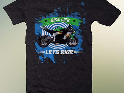 Bike T-shirt design design graphictshirt illustration tshirt tshirtdesign typography