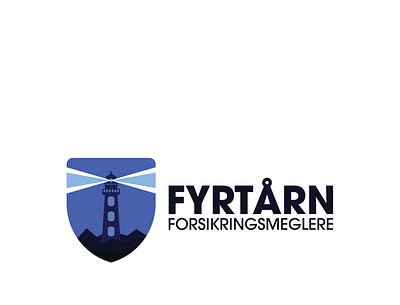 Fyrtårn Forsikringsmeglere Insurance Logo beginner insurance logo