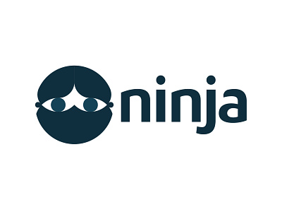 Ninja beginner design logo tech technology