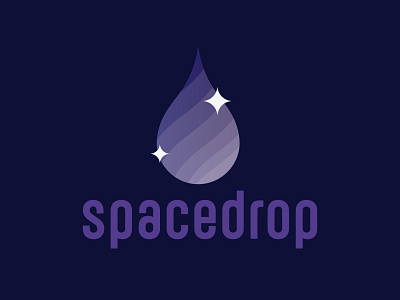 Spacedrop Logo beginner branding design feedback logo logo design logodesign logos