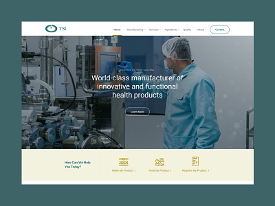 TSI chemical design medicine minimal pharmaceutical professional science technical type typography ui ux web website