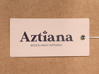 Aztiana Logo + Label branding logo print