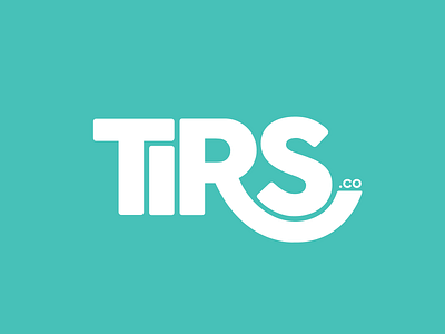 TIRS.CO LOGO branding logo typography