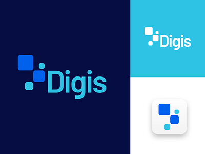 Logo Digis brand identity branding graphic design icon logo
