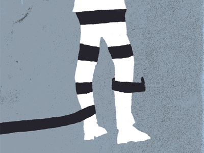 Prison Sneak Peak illustration stripes texture