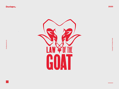 Law of the goat logo design animal brandidentity club difficulty fight fight club fighter goat gym hard law logo minimal muscular music player tough ufc wrestling