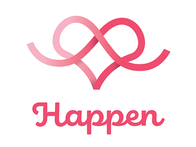 Daily logo: Happen dating app