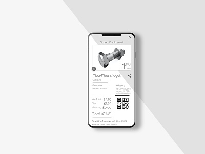 017 Daily UI - Email Receipt