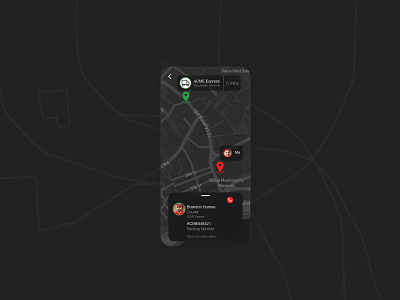 020 Daily UI - Location Tracker 020 acme dailyui dailyui020 dailyuichallenge location tracker