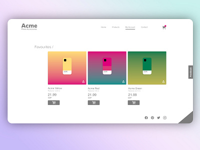 044 Daily UI - Favourites