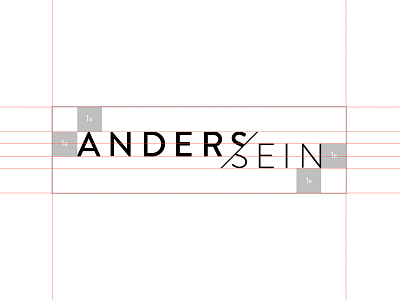 Anderssein – Logo adobe anderssein art beauty shop branding design grid illustrator logo make up nail proposal