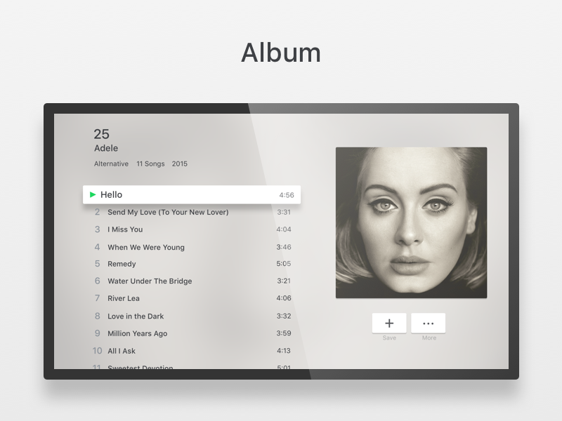 Spotify – Apple TV IV