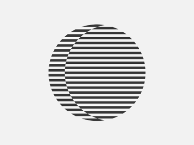 Moon illusion line mark moon optical