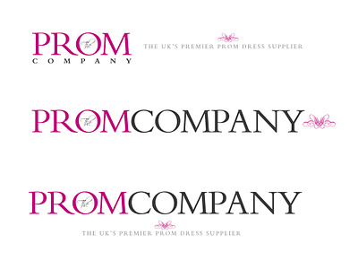 Prom Company Logo branding logo past portfolio